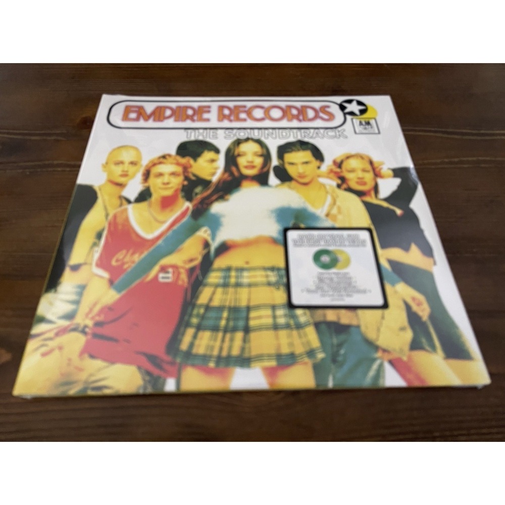Empire Records The Soundtrack Exclusive 2LP Translucent Emerald & Lemonade Vinyl